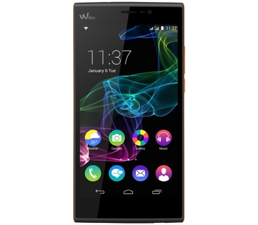 Wiko Ridge Fab 4G Oranje, Zwart