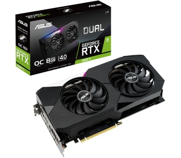 ASUS Dual GeForce RTX 3060 Ti V2 OC Edition met LHR