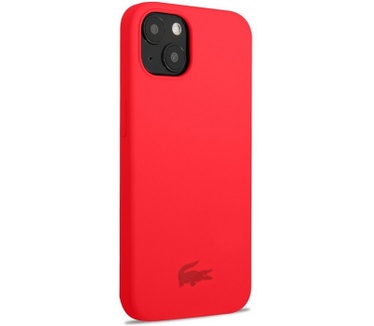 Lacoste Silicone Back Case - Apple iPhone 13 (6.1") - Rood Rood