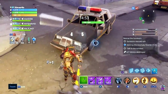 Fortnite politie