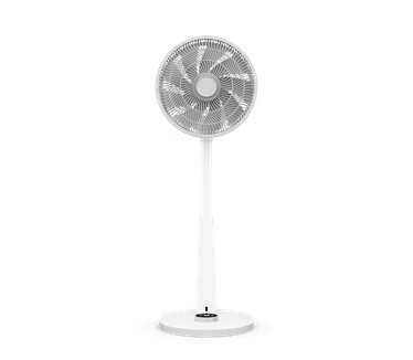 Duux Duux Whisper 2 Statiefventilator - Zuinige Ventilator met 26 snelheden, Timer en Nachtmodus - In hoogte verstelbaar (73-95cm) - Horizontale + verticale oscillatie - Wit