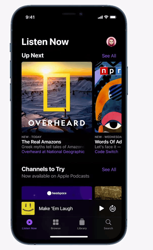 Apple Podcasts, 2021