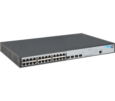 HP Procurve 1920-24G-PoE+ L3 Switch (24 x 1000Base-T en 4 x 1000Base SFP, PoE+ 370W)