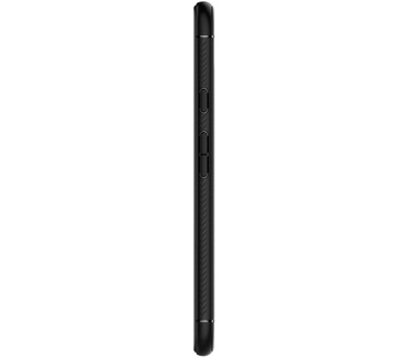 Spigen Rugged Armor Case Black Google Pixel 4  Zwart