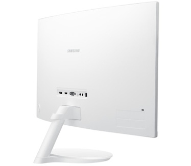 Samsung C27F581FDU Wit, Zwart