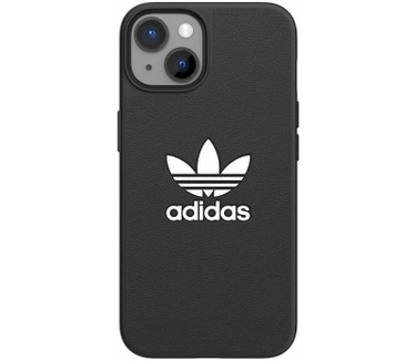 Adidas Trefoil Back Case - Apple iPhone 14 (6.1") - Zwart Zwart