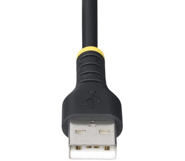 Startech.com 1m Robuuste USB Multi Oplaadkabel, USB naar Lightning/Micro-USB/Type-C, Apple MFi Gecertificeerd, Aramide Mantel, Universele 3-in-1 USB Laadkabel voor iPhone/iPad/Android