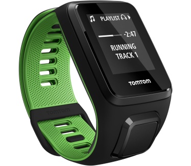 TomTom Runner 3 Cardio Zwart/Groen (L)