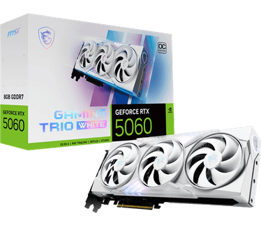 MSI GeForce RTX 5060 8G GAMING TRIO OC WHITE