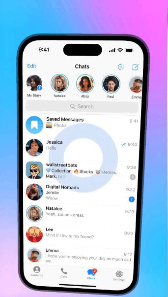 Telegram Stories