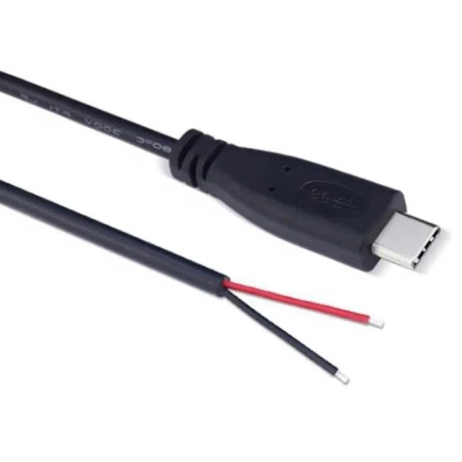 USB C connector kabel met losse aders