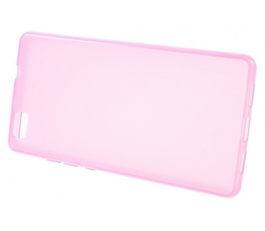Kees Mat Gel Hoesje Huawei P8 Lite - Roze