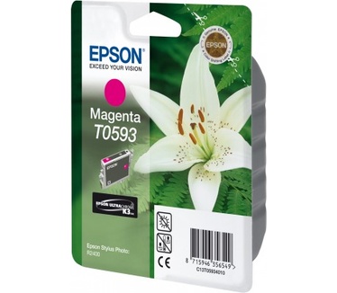 Epson inktpatroon Magenta T0593 Ultra Chrome K3