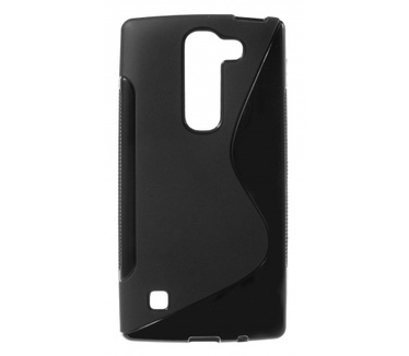 Kees S-line Gel Hoesje LG Spirit - Zwart