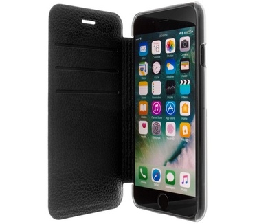 Guess IriDescent Book Case voor Apple iPhone 7 (4,7") - Zwart Zwart