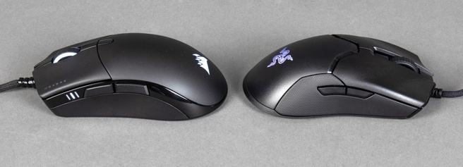 Corsair Sabre RGB Pro en Razer Viper 8KHz