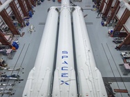 Falcon Heavy op Cape Canaveral