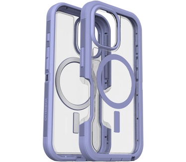 Otterbox Defender Series XT Clear voor MagSafe voor iPhone 16, Lavander Haze