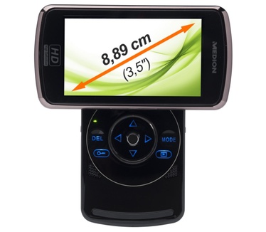 Medion LIFE P47350 FULL HD DIGITALE CAMCORDER Zwart