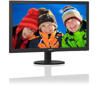 Philips LCD-monitor 243V5QSBA/00 Zwart
