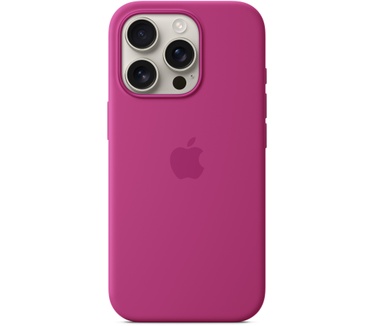 Apple Siliconen Back Cover met MagSafe - iPhone 16 Pro Roze