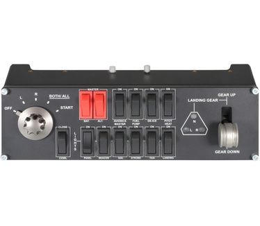 Saitek Pro Flight Flight Simulation Simulator Cockpit - Fully Loaded Zwart