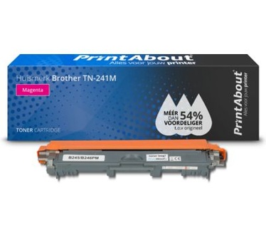 PrintAbout Huismerk Brother TN-241M Toner Magenta