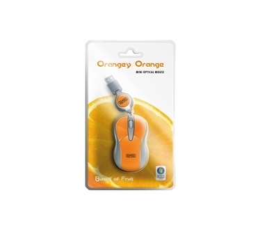 Sweex MI053 Mini Optische Mouse (Oranje)