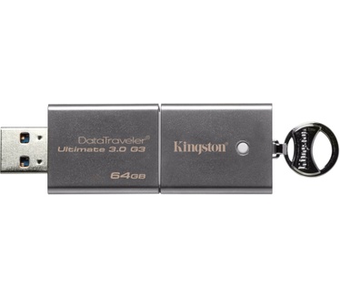 Kingston DataTraveler Ultimate 3.0 G3 64GB Grijs
