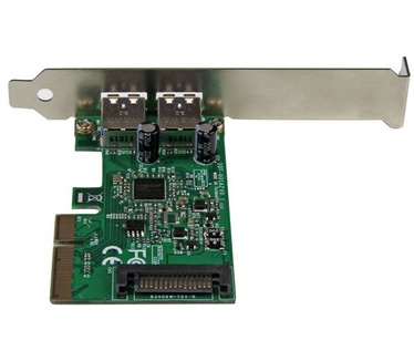 Startech.com 2 poorts USB 3.1 Gen 2 (10Gbps) - PCIe met 2x USB-A