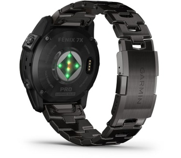Garmin fēnix 7X Pro - Sapphire Solar Edition (titanium band) Titanium (Grijs)