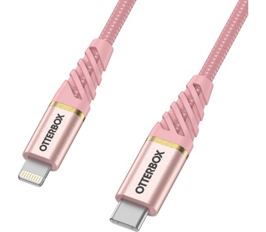 Otterbox Premium Cable USB C-Lightning 1M USB-PD, Rose Gold