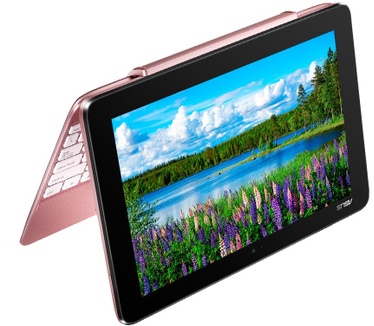Asus Transformer Book H101HA-GR046T-BE (Azerty toetsenbord) Roze