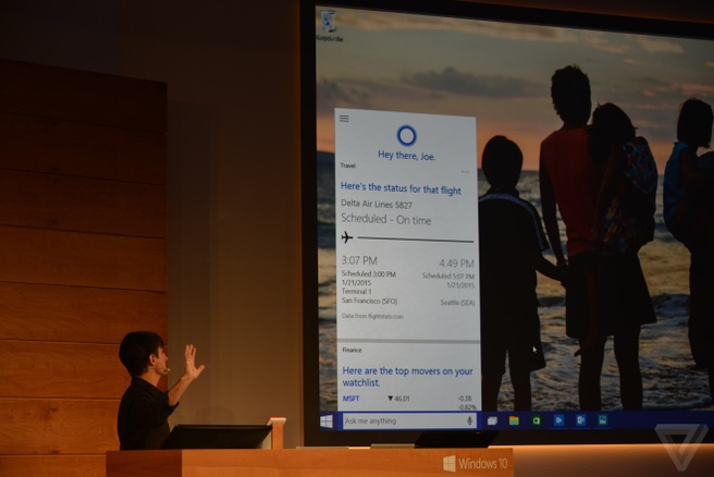 Cortana desktop