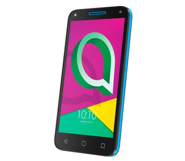 Alcatel U5 3G Blauw, Zwart