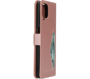 Mobiparts Classic Wallet Case Samsung Galaxy A12 (2021) Pink