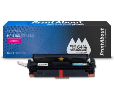 PrintAbout Huismerk HP 410X (CF413X) Toner Magenta Hoge capaciteit