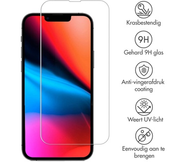 Accezz Gehard Glas Screenprotector 2-pack Apple iPhone 13 Pro Max / 14 Plus