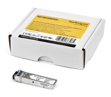 Startech.com Juniper RX-10KM-SFP Compatible SFP Transceiver Module - 1000Base-LX