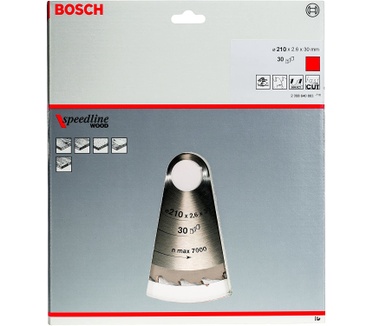 Bosch Speedline Wood cirkelzaagbladen