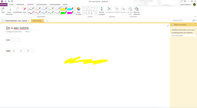 OneNote - Face-off