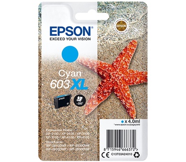 Epson Singlepack Cyan 603XL Ink