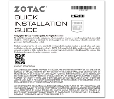 Zotac GAMING GeForce RTX 3050 Solo