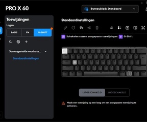 Logitech Pro X 60 - G-Hub software