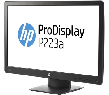 HP ProDisplay P223a Zwart