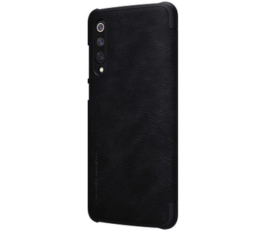 Nillkin Qin PU Leather Book Case voor Xiaomi Mi 9 - Zwart  Zwart