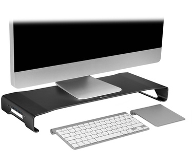 Sharkoon Aluminium Monitor Stand PRO (Zwart)