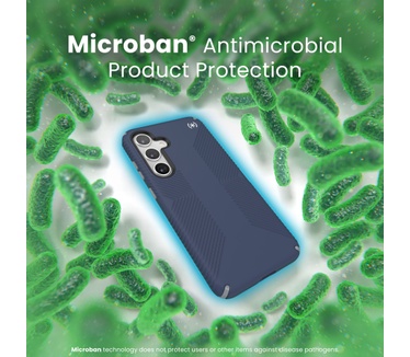 Speck Presidio2 Grip Samsung Galaxy S24 Plus Coastal Blue - with Microban