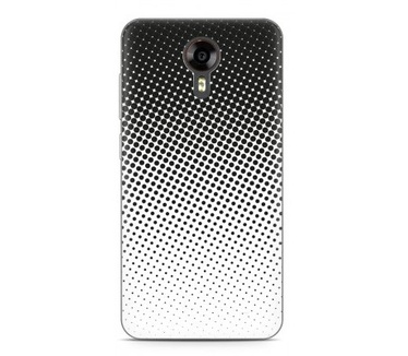 Just in Case Wileyfox Swift Hoesje zwart witte cirkels