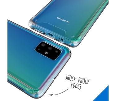 Accezz Xtreme Impact Backcover Samsung Galaxy A51 - Transparant (Galaxy A51) Transparant